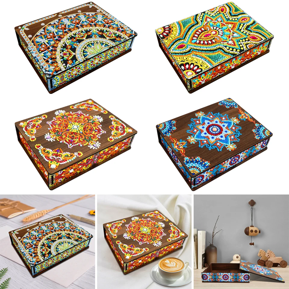 DIY Diamond Painting Storage Box Special Shaped Diamond Mosaic -   Finland