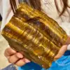 1pcNatural Tiger Eye Raw Stone Rough Quartz Crystal Reiki Healing Rock Mineral Specimen 1