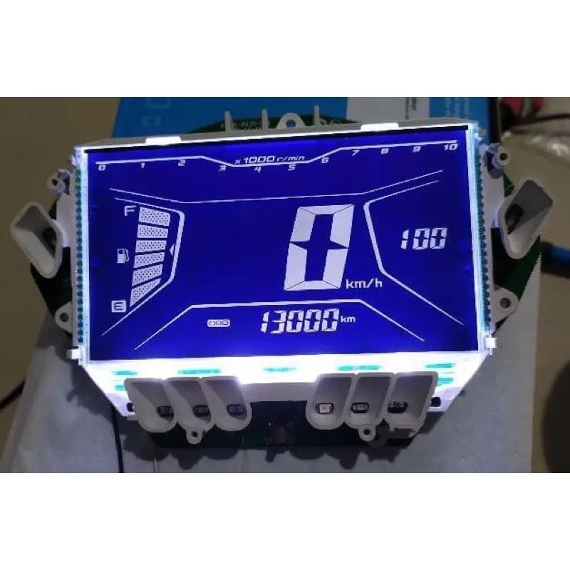 Original Yamaha Novo Display Lcd Aerox 155 Lexi Nvx Nvx155 Velocímetro Digital Superando Queimaduras Solares - Imagem 2