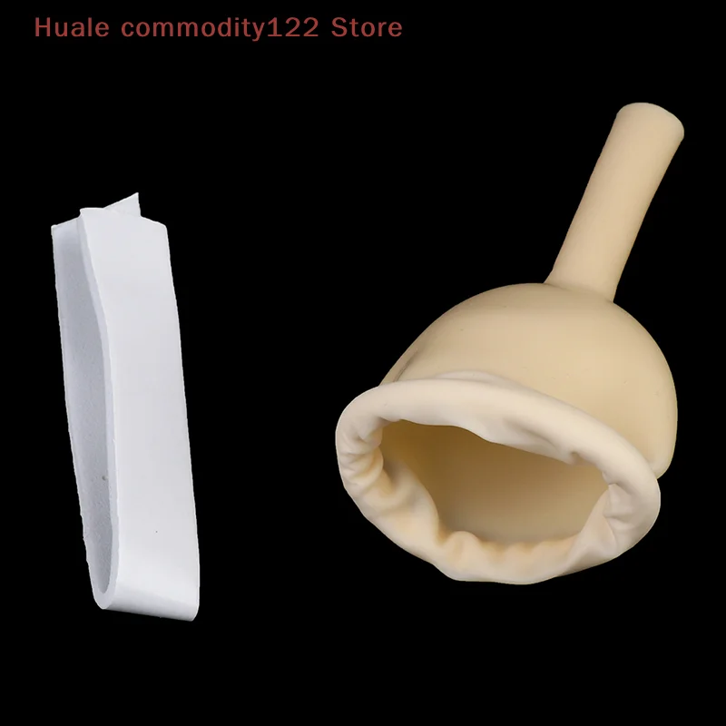 1pcs Male Condom Catheter Men's Urinal Disposable External Catheter Medical Sterilized Latex Urine Collection Sleeve 20/25/30mm