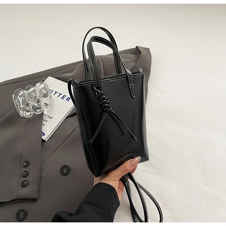 Mini Crossbody Bag - PU Leather Luxury Shoulder Handbag for Women 2024