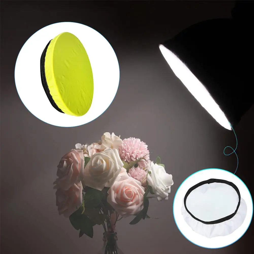 6/7 Inches Mushroom Light Soft Cover Soft Light Diffuser Sock for Photography Video Standard Reflector Photography Flash flash diffuser camera softbox photography light diffuser cloth camera flash reflector photography light video light