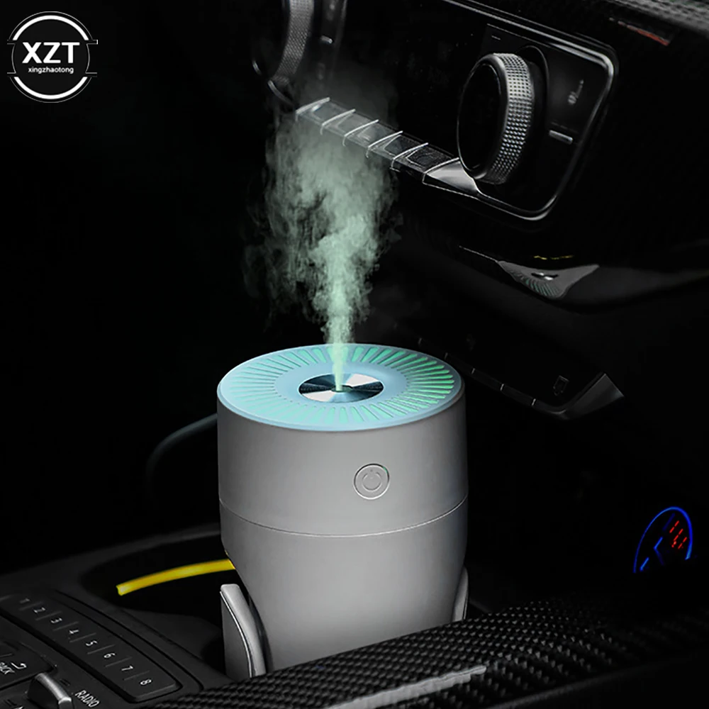 Head Shaking Mini Humidifier Colorful Night Lights Car Home Dual-use Fragrance Diffuser Relieve Fatigue for Home Office Yoga Gym
