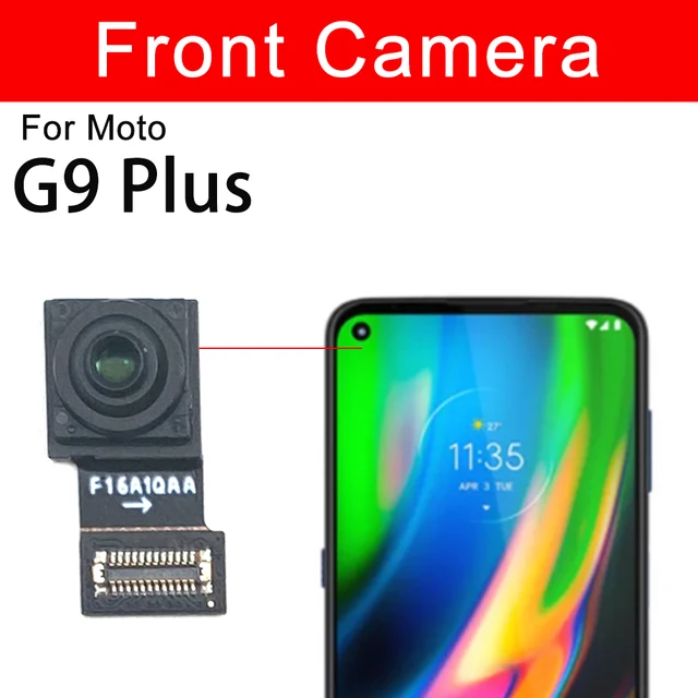 10Pcs，Front Back Camera For Moto G6 G7 G8 G9 Play G7 Plus G9