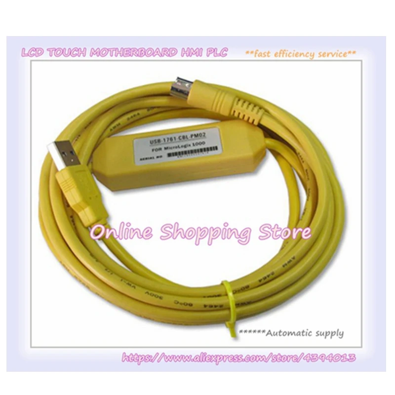 usb 1761 cbl pm02 usb 1761 1747 cp3 cabo usado para micrologix1000 1200 01