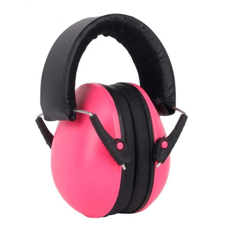 

Baby Soundproof Earmuffs for Children Kids Noise Reduction Adjustable Folding Plastic Ear Protectors Defenders