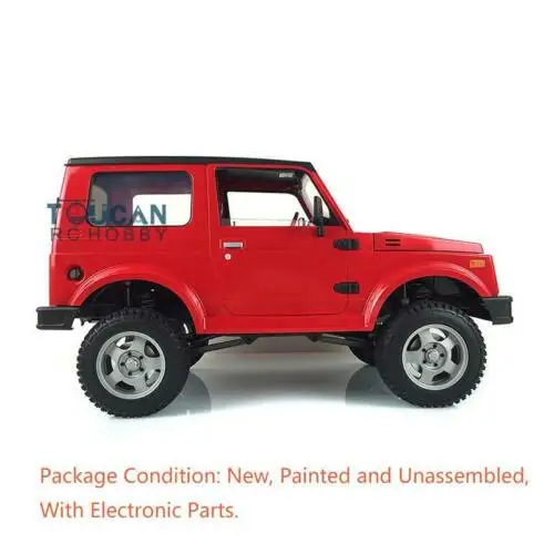 Painted 1/6 RC Capo Racing Model Crawler Model SIXER1 Samurai Car DIY I6S Radio Control Toy THZH0497 5