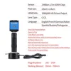Zoom 150X Full HD Camera VGA/HDMI Port Industrial Microscope Adjustable Metal Arm Stand Bracket For PCB Soldering Phone Repair 5