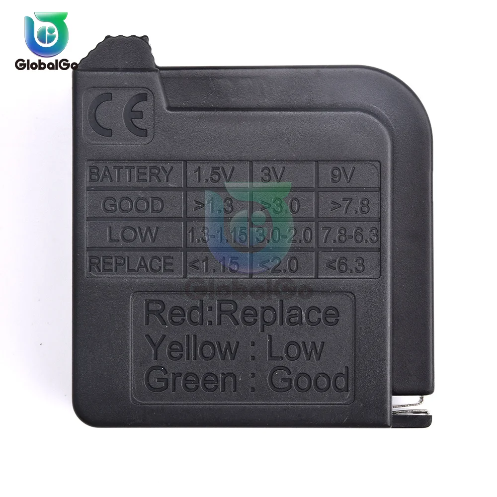 BT-168 Digital Battery Capacity Tester Mini Battery Capacity Tester Universal Pointer Tool for 1.5V 9V ba