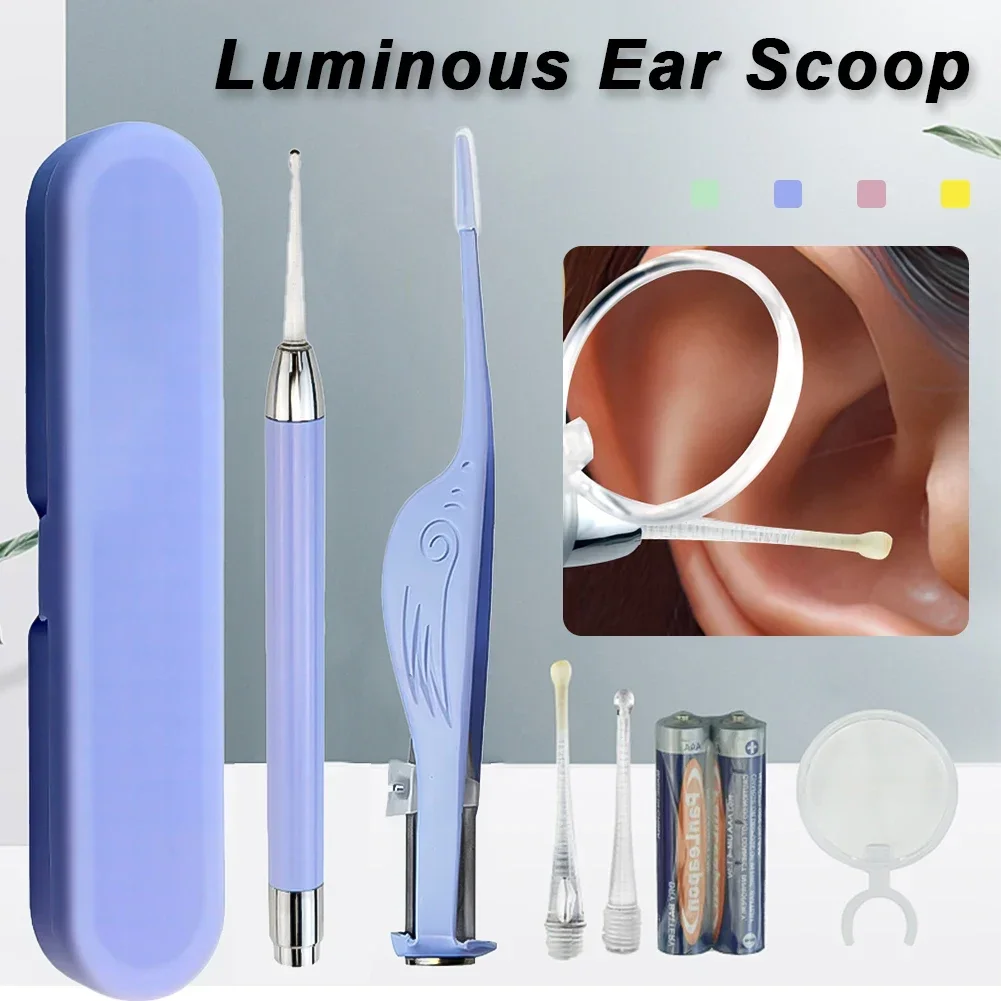 Illuminated Ear Cleaning Kit - Safe Earwax Removal Tool