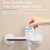 Bathroom Tub Faucet Single Handle Waterfall Spout Mixer Tap with Hand Shower Wall Mounted Bath Faucets Bathtub Tap 3