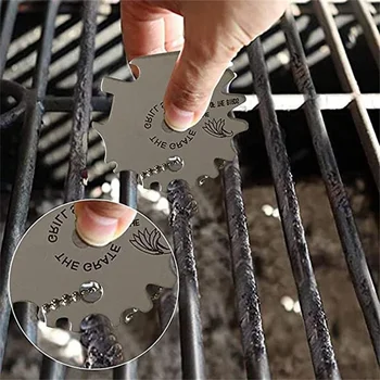 Portable Metal BBQ Grills Grate Cleaner 1