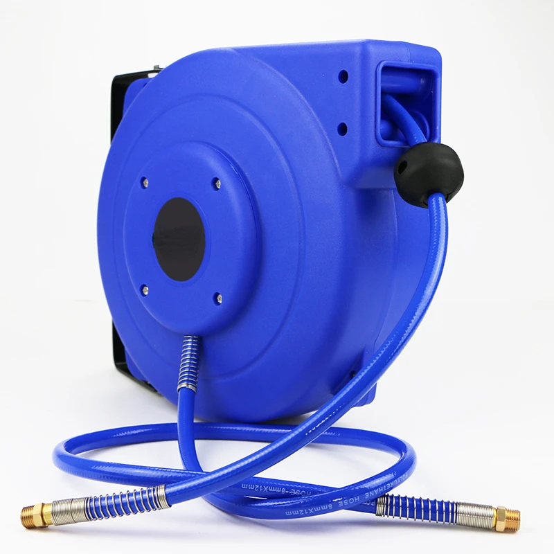 Garage Tools Wall Mounted Auto Rewind Retractable Air Hose Reel any Color  Color Box 10M-20M