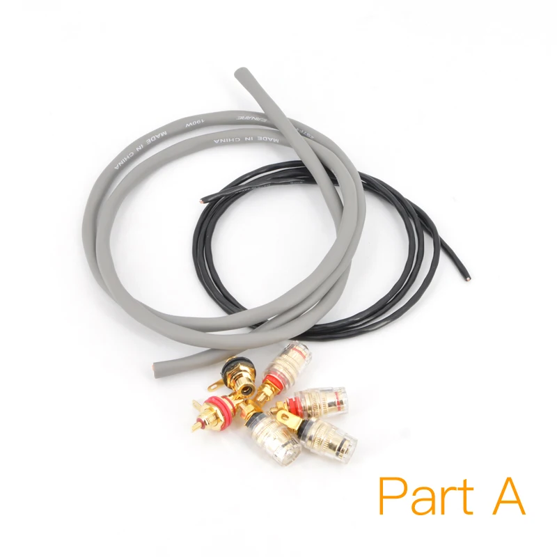 Parti Dell'Amplificatore Di Potenza Mofi Per Il Collegamento Del Segnale (Cavo E Jack)