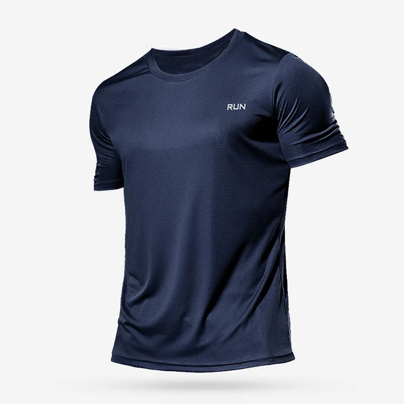 1 Piece Men's Short Sleeve Ultralight Athletic T-Shirt: Quick Drying Lightweight Performance For Running, Training, Fitness & Gy