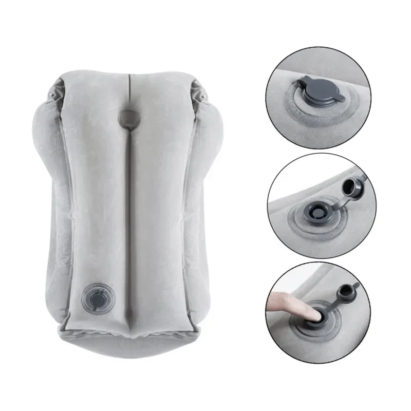 

Air For Pillows Support Chin Car Cushion Office Rest Airplane Plane Headrest Travel Pillow Cushions Upgraded Neck Nap Inflatable