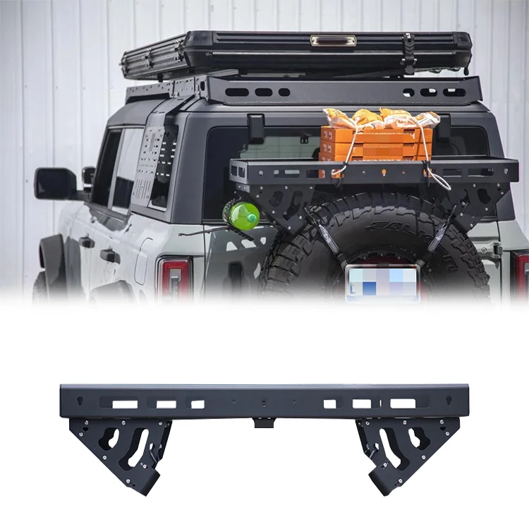 

Spedking Universal offroad car accessories part Spare Tire Basket Spare Tire Platform custom