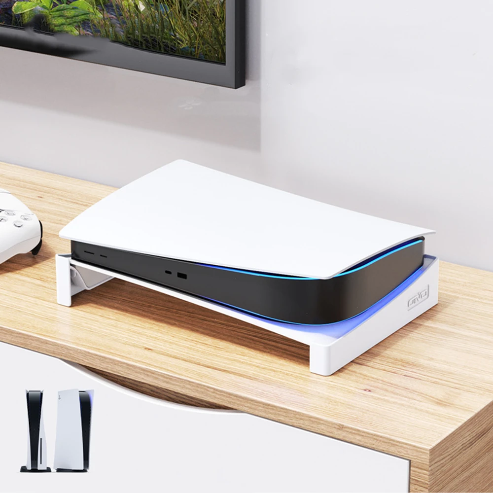 

Для горизонтальной подставки PS5, аксессуары для консоли PS5, настольная подставка PS5, совместимая с диском Playstation 5 | Digtal Edition