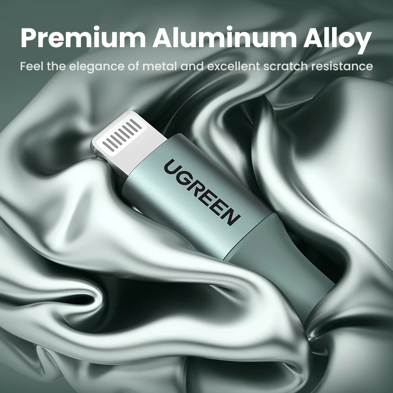 UGREEN MFi USB C to Lightning Cable 20W PD for iPhone 14 13 12 Pro Max Fast Charging Type C Data Cable Phone Charge for iPad