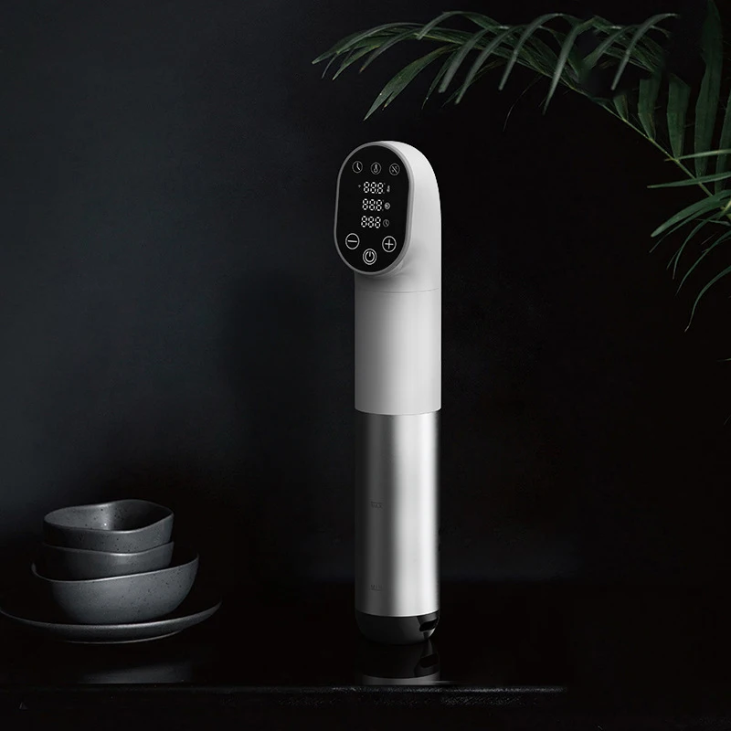 Sous Vide Cooking Machine 15L Smart Wifi Version Low Temperature Slow 1100W Vacuum Steak Connessione App Mobile Con Led Digital