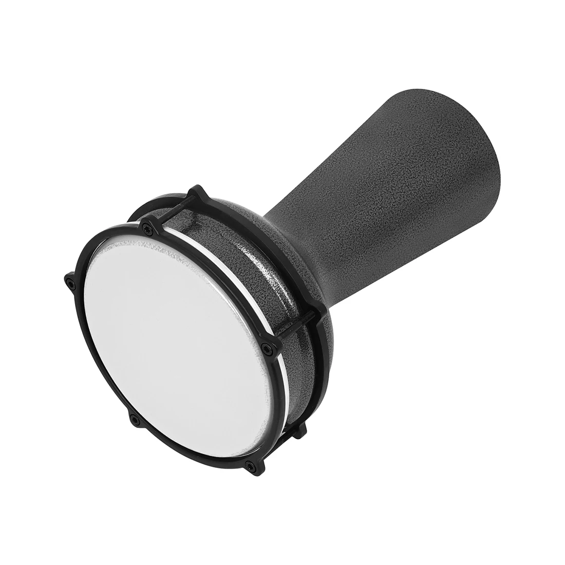 8 Inch African Drum Djembe Hand Drum Black Aluminium Body Turkish Portable Percussion Musical Instrument Tambourine