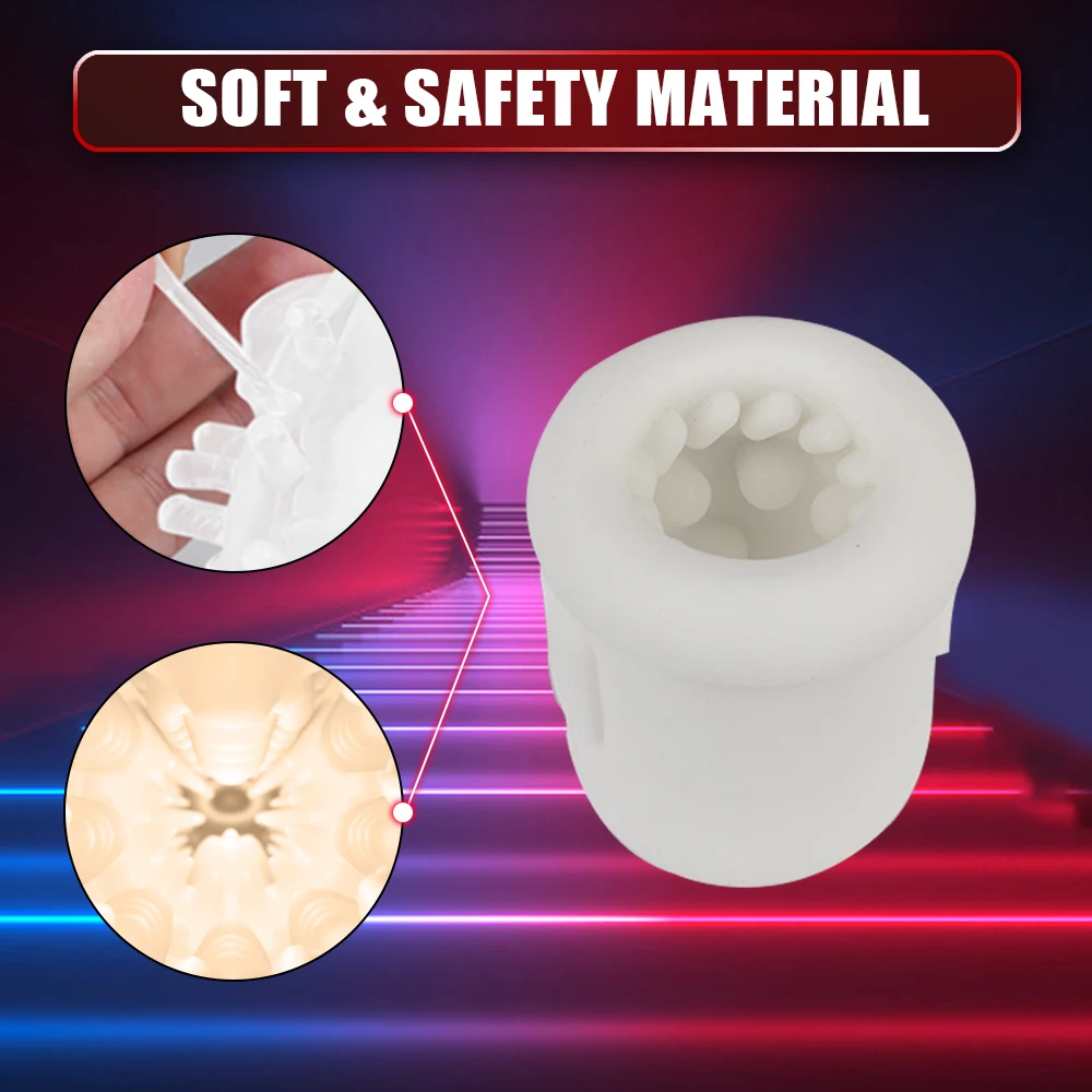 Masturbatore maschile vero figa stimolare glande massaggiatore automatico telescopico vibratore ritardo trainer_voghion.com