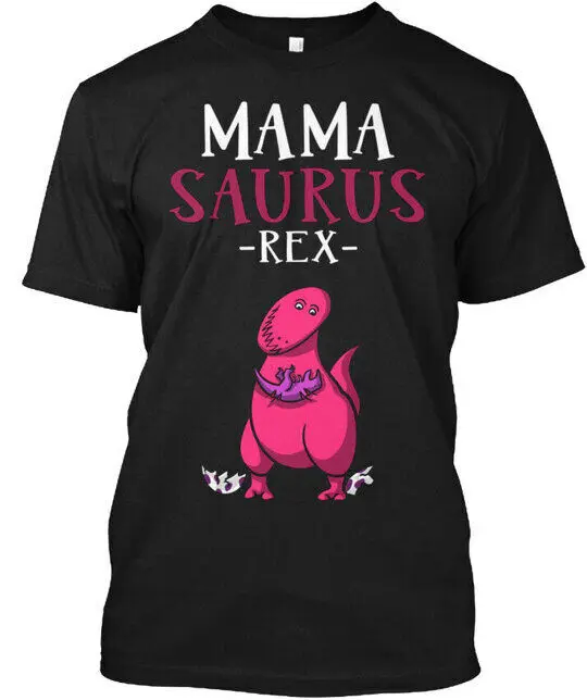 Mamasaurus Rex Madre Dinosauro Bambino T Mama Saurus Camicia Maniche Lunghe O Corte