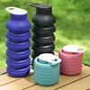 Silicone Collapsible Outdoor Travel Sports Water Bottle 2