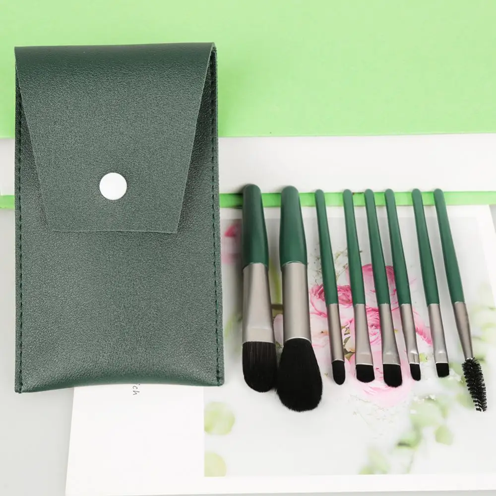 Набор кистей для макияжа из 8 предметов в ПВХ-пакете высококачественная кисть