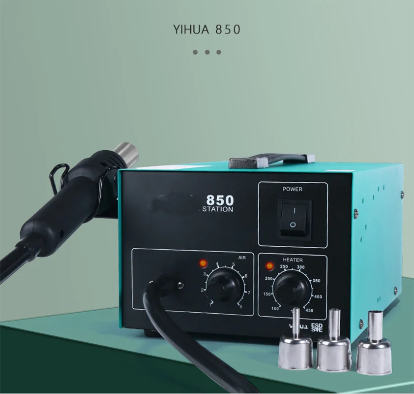 yihua-850-3-nozzles-lead-free-hot-air-soldering-station-smd-rework-station-with-heat-gun