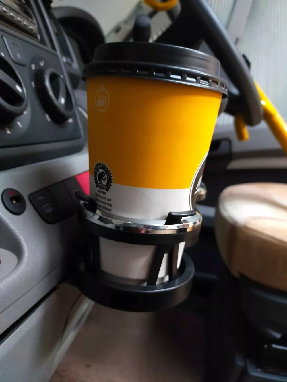 1set Auto Tasse Halter Für Peugeot Boxer Fiat Ducato Citroen Relais (2006-2023) universal Trinken Tasse Halter Multi-Funktionale Halterung – Detail 8
