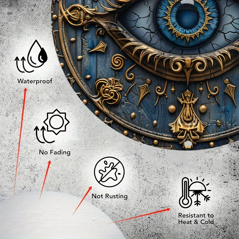 👁️ All-Seeing Eye of Illumination – Sacred Wall Art 5