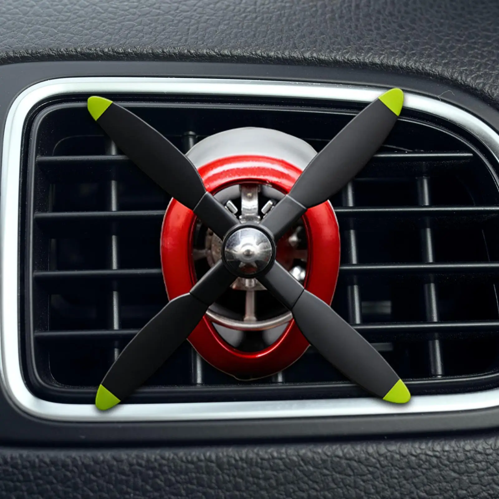 Deodorante per auto con clip rotante per bocchette di ventilazione, profumo a lunga durata, purificatore d'aria e deodorante per interni auto, SUV, berlina, camion, regalo._voghion.com