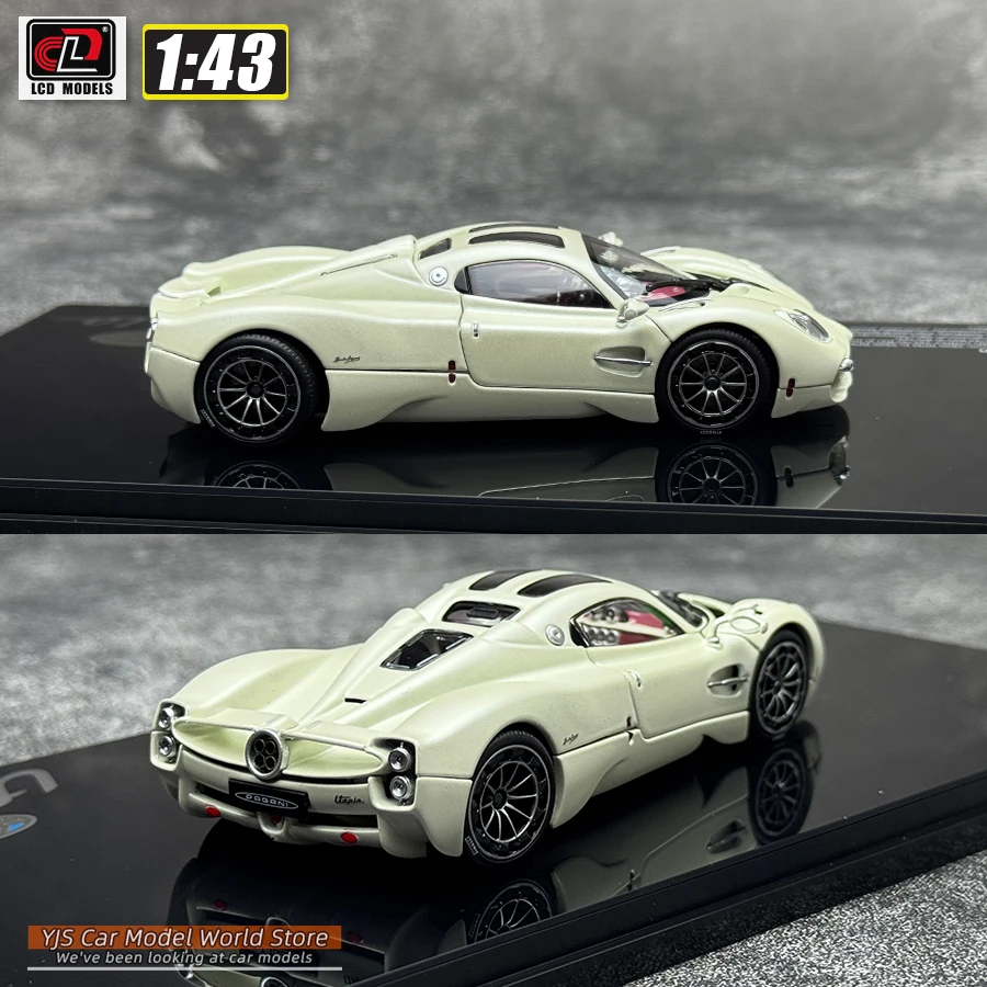 LCDモデル 1/43スケール パガーニ・ウトピア 合金製 フルオープンカー