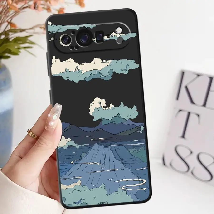 Anime Landscape Mountain Soft Cover Phone Case