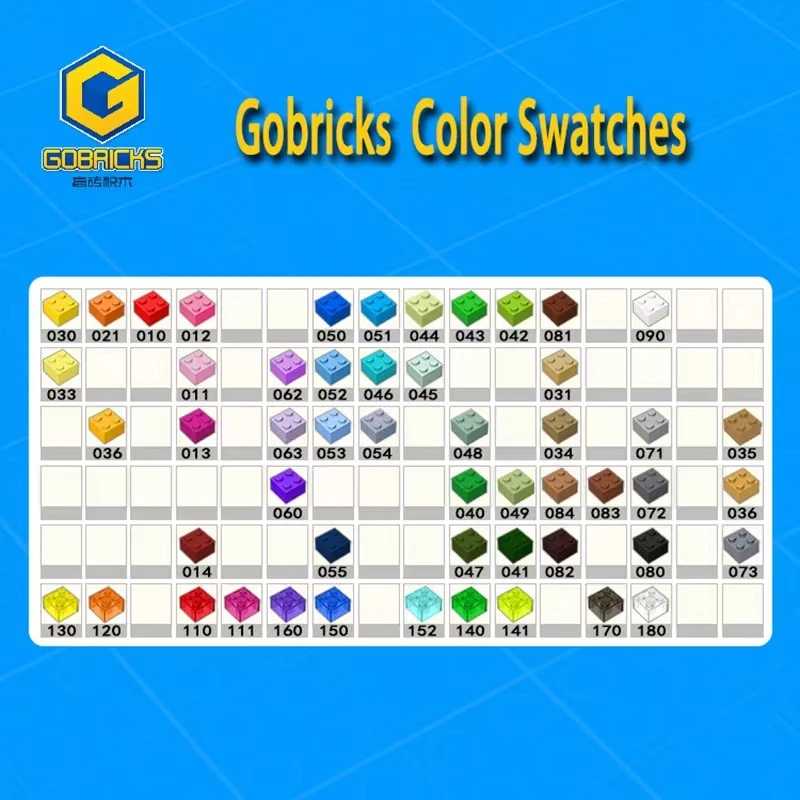 Gobrick 10 шт.лот MOC сборы частицы 4032 пластина круглая 2x2 с отверстием оси строительные блоки детали для детей DIY Развивающие игрушки (art.: 3920be35e7ef9) - 3920be35e7ef9
