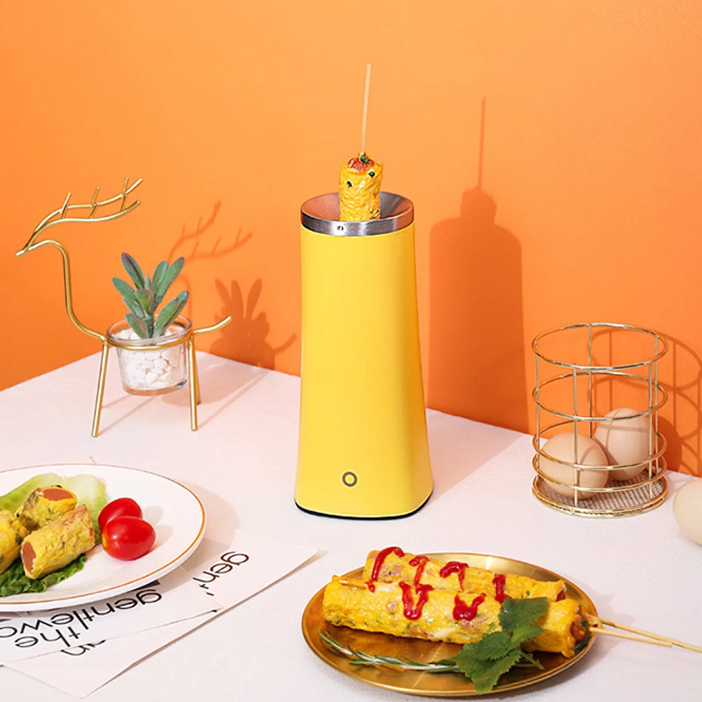 Automatic Rising Sausage Roller Boiler Machine Household Mini Electric Egg Boiler Cup Multifunction Portable Kitchen Gadgets 2