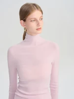 ZIQIAO Wool Sweater for Women Autumn and Winter New 18 Needle Nude Seamless Knitted Bottoming T-shirt 25ZQ93002+25ZQ93035 - Image 5