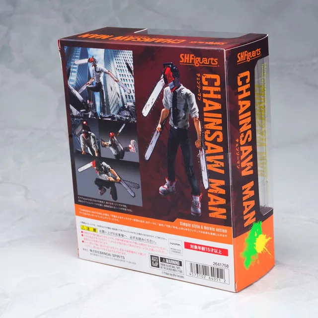 Tamashii Nations S.h. Figuarts Chainsaw Man, (150 Mm) Bandai Spirits Action  Figure Anime Figure Model Collectible Toy Kids Gift - Action Figures -  AliExpress