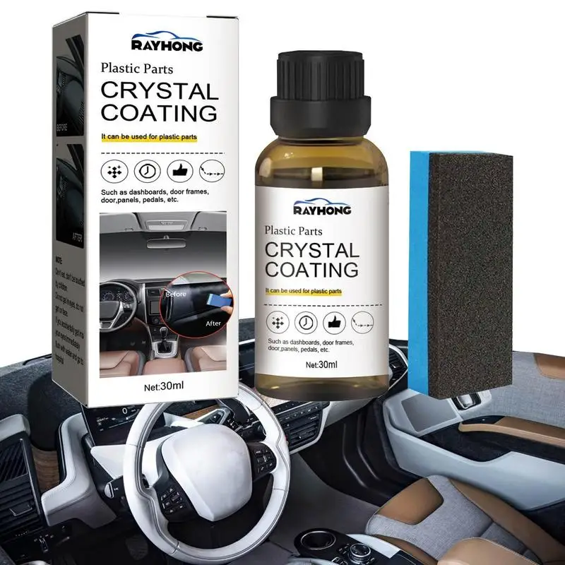 

Automotive Coating Agent 30ml Protective Coating Liquid For Automobile Parts Portable Refurbish Tools For Disperse Rain Remove