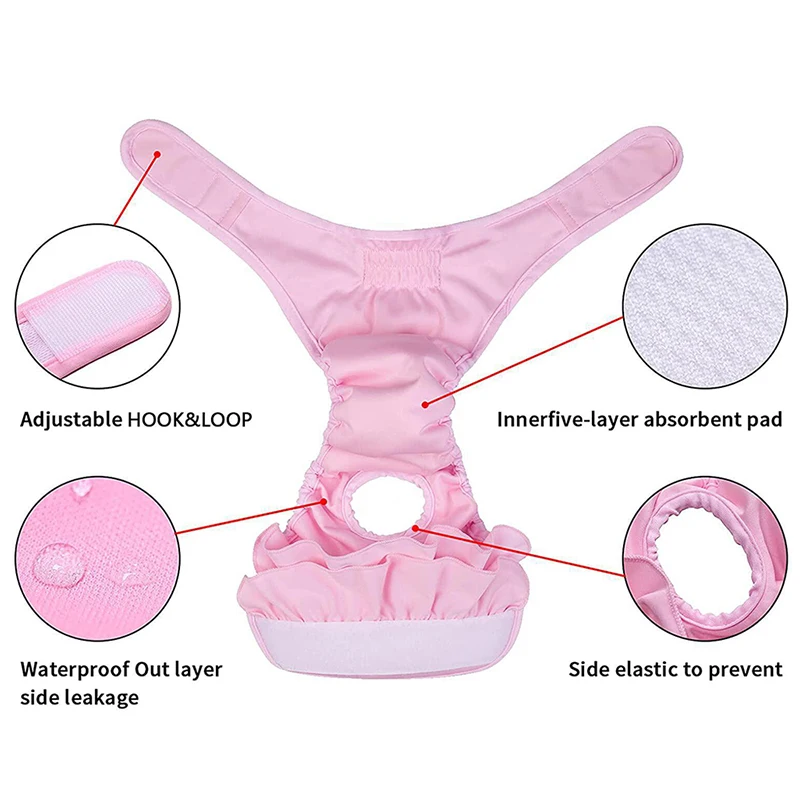 Dog Shorts Washable Physiological Pants For Small Large Doggy