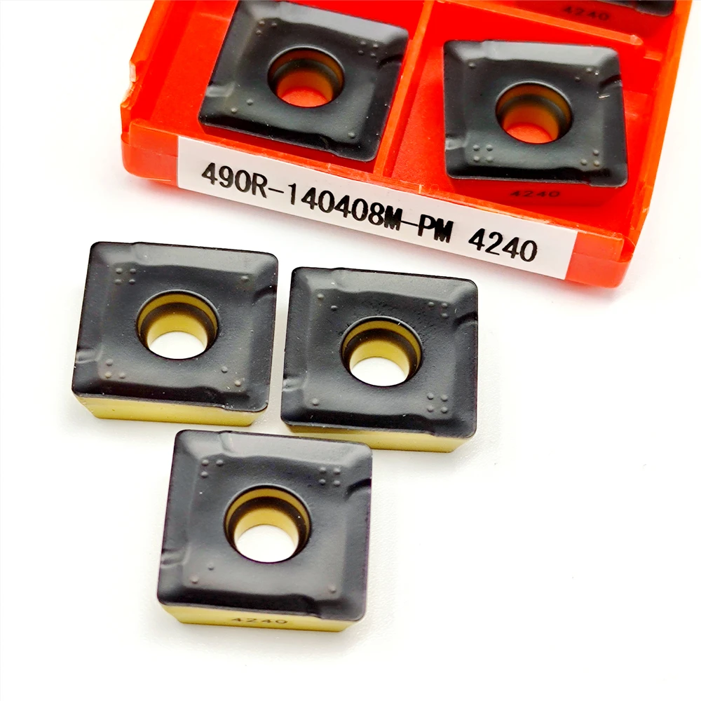 100-Original-High-Quality-R490-140408-PM-4240-Carbide-Inserts-Cemented ...