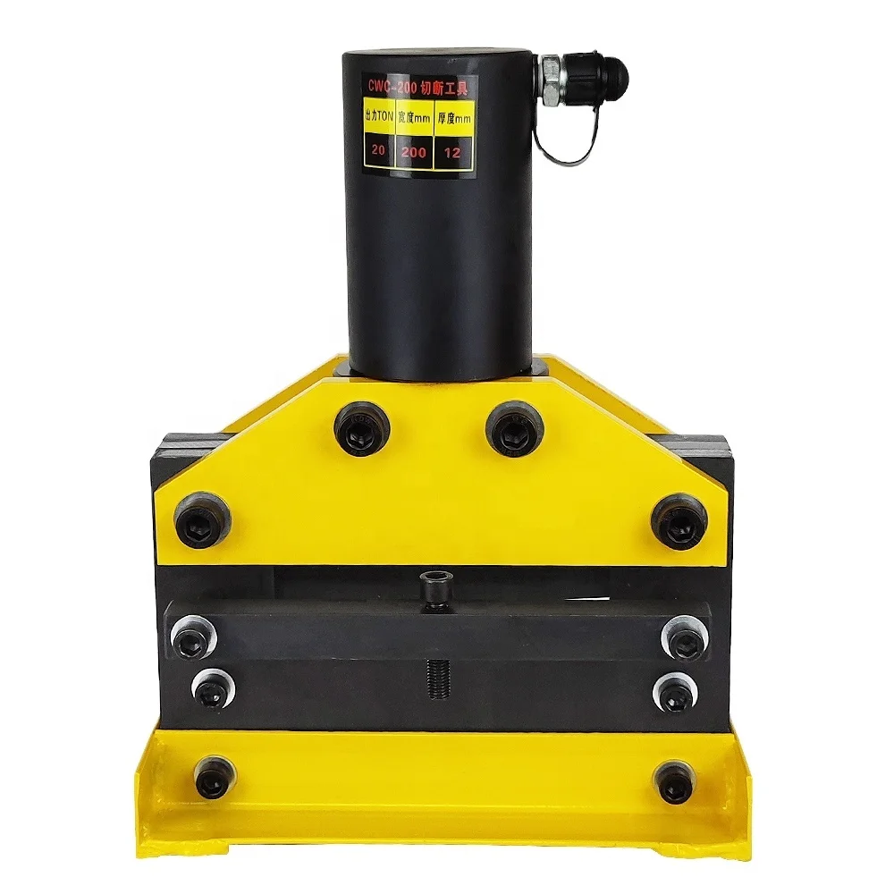 CWC-150 20T Hydraulic Busbar Cutting Machine for CU/AL busbar. Steel CWC-150 20T Hydraulic Busbar Cutting Machine for CU/AL busbar. Steel
