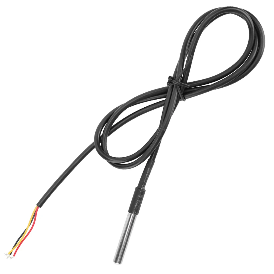 Waterproof DS18B20 Stainless Steel Temperature Sensor Probe