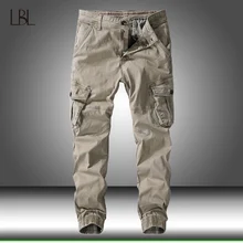 Military Tactical Pants Men Cargo Combat Trousers Multi-pocket Wear-resistant Casual Training Overalls Man Pants Slim Sweatpants