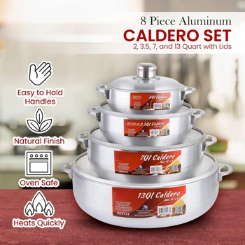 8-Piece Nonstick Caldero Set 1