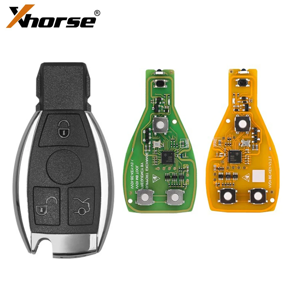 Xhorse vvdi be key pro smart autos chl üssel schale für mercedes benz pcb verbesserte version mit 315 tasten fernbedienung schlüssel chip 433/mhz