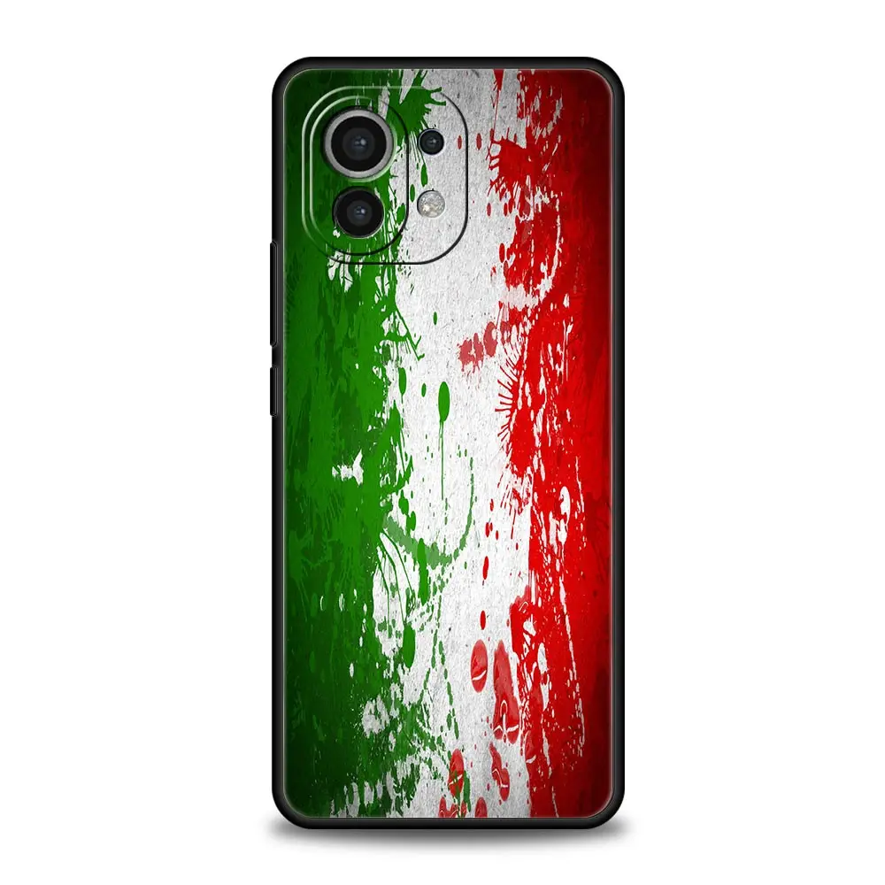 Italian Flag Design Phone Case Cover