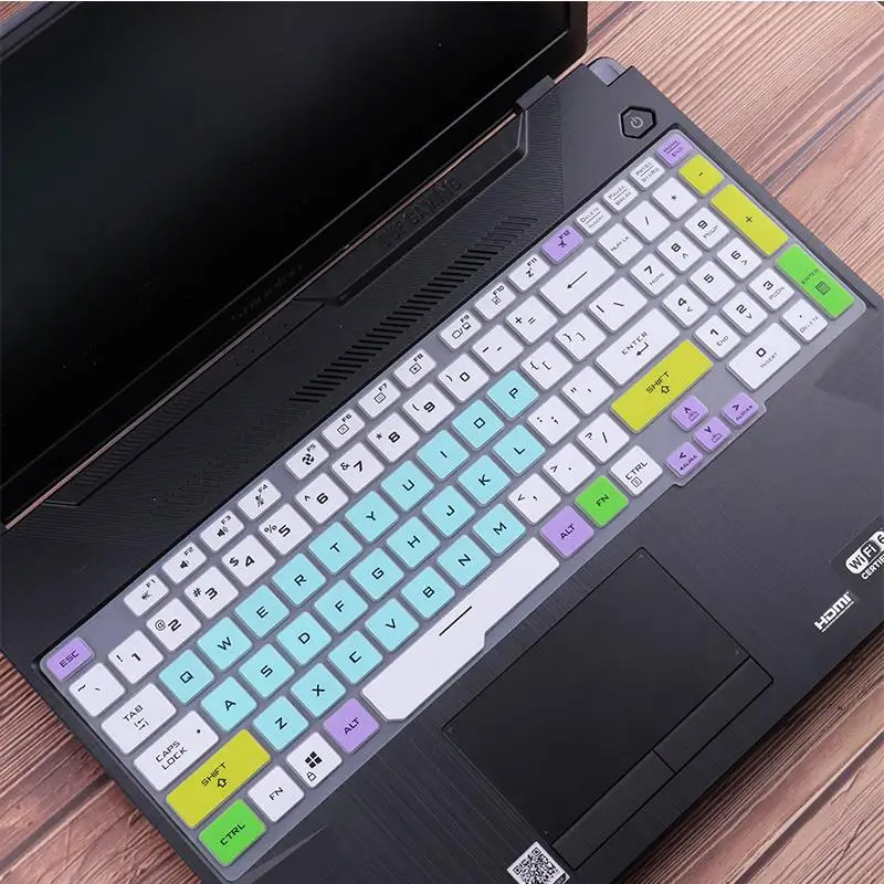 Laptop Keyboard Cover For ASUS TUF F15 FX506 FX506HM FX506HE FX506LH FX506L ASUS TUF Gaming F17 FX706 HE FX706LI LU keyboard cover,keyboard silicone cover