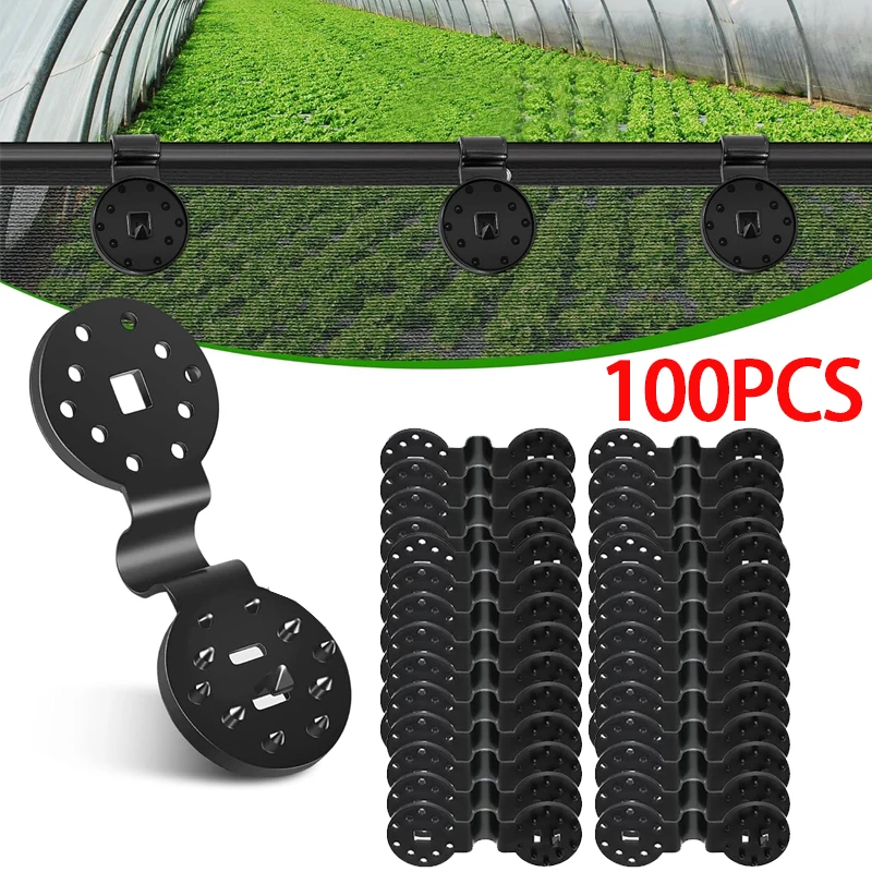 Sun Shade Net Clip Sunshade Net Fixing Clip Greenhouse Shade Cloth Fabric Fix Clamp Plastic Grommet Fence Netting Hook S Size sunshade net shade cloth clips plastic clips sunshade buckle